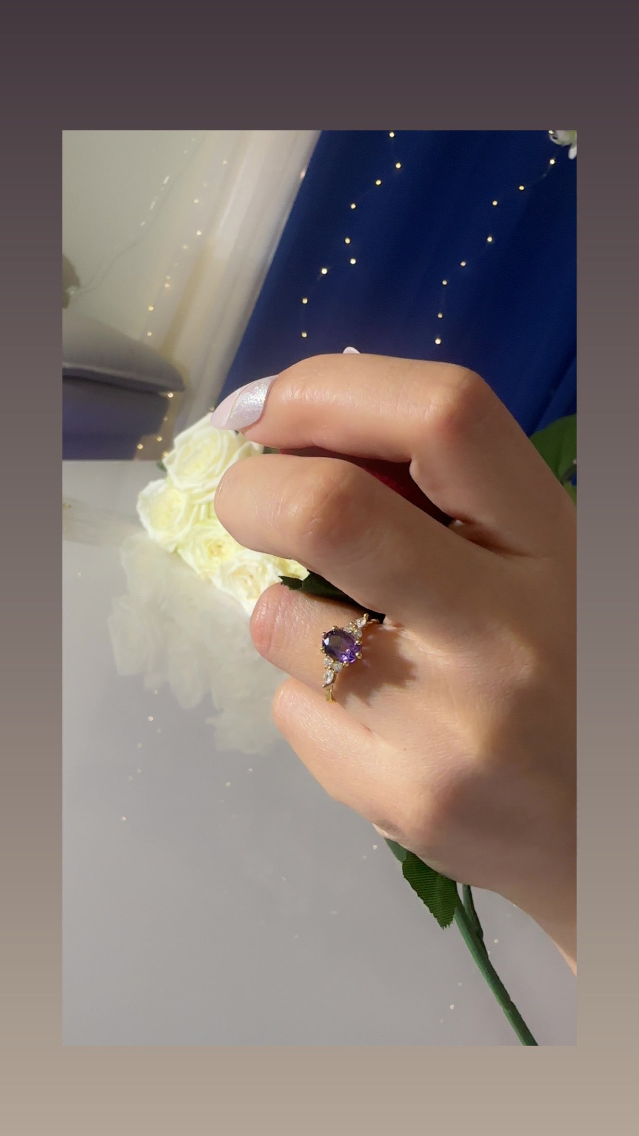 Anillo Lavanda