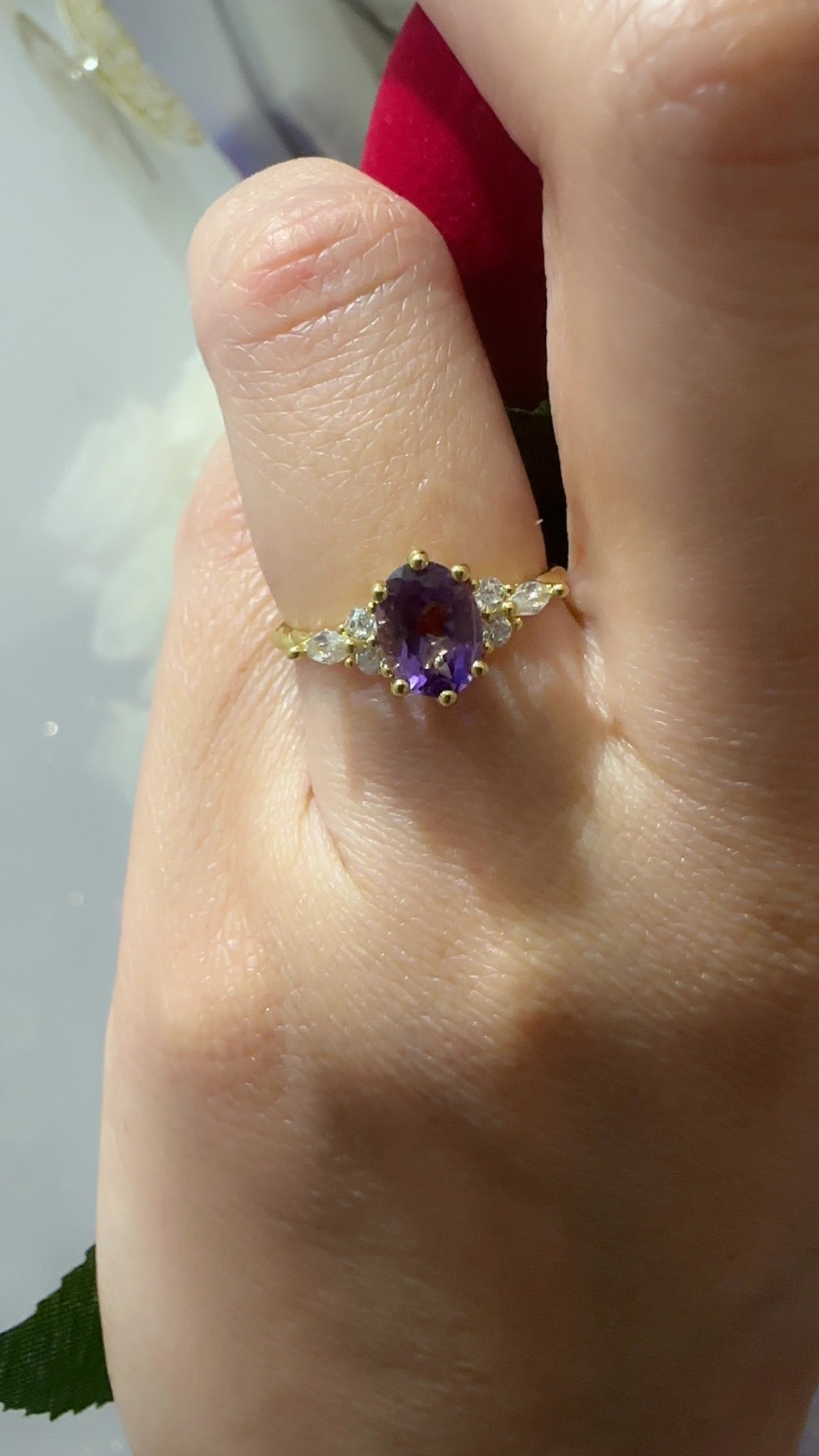 Anillo Lavanda